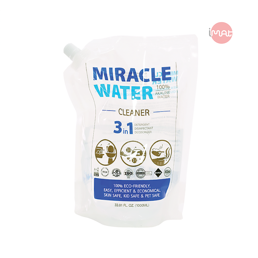 Nước Kiềm tẩy rửa đa năng Miracle water 400ml