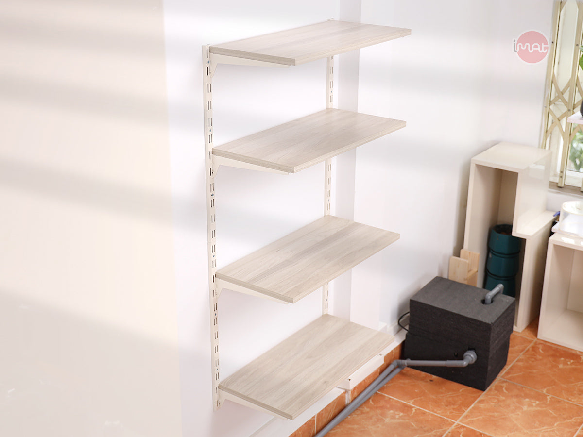 Kệ lắp ráp DIY 4 tầng mâm gỗ