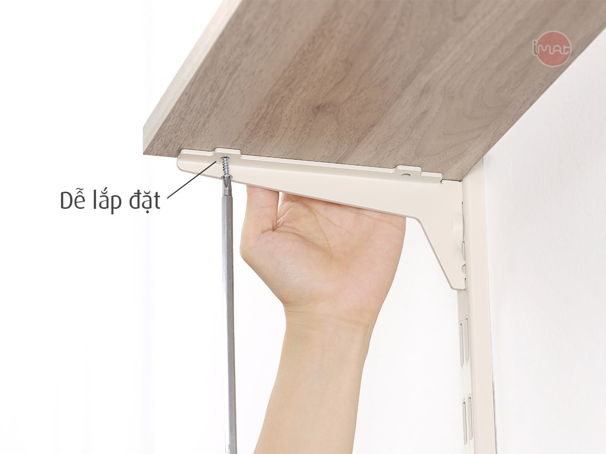 Kệ lắp ráp DIY 4 tầng mâm gỗ