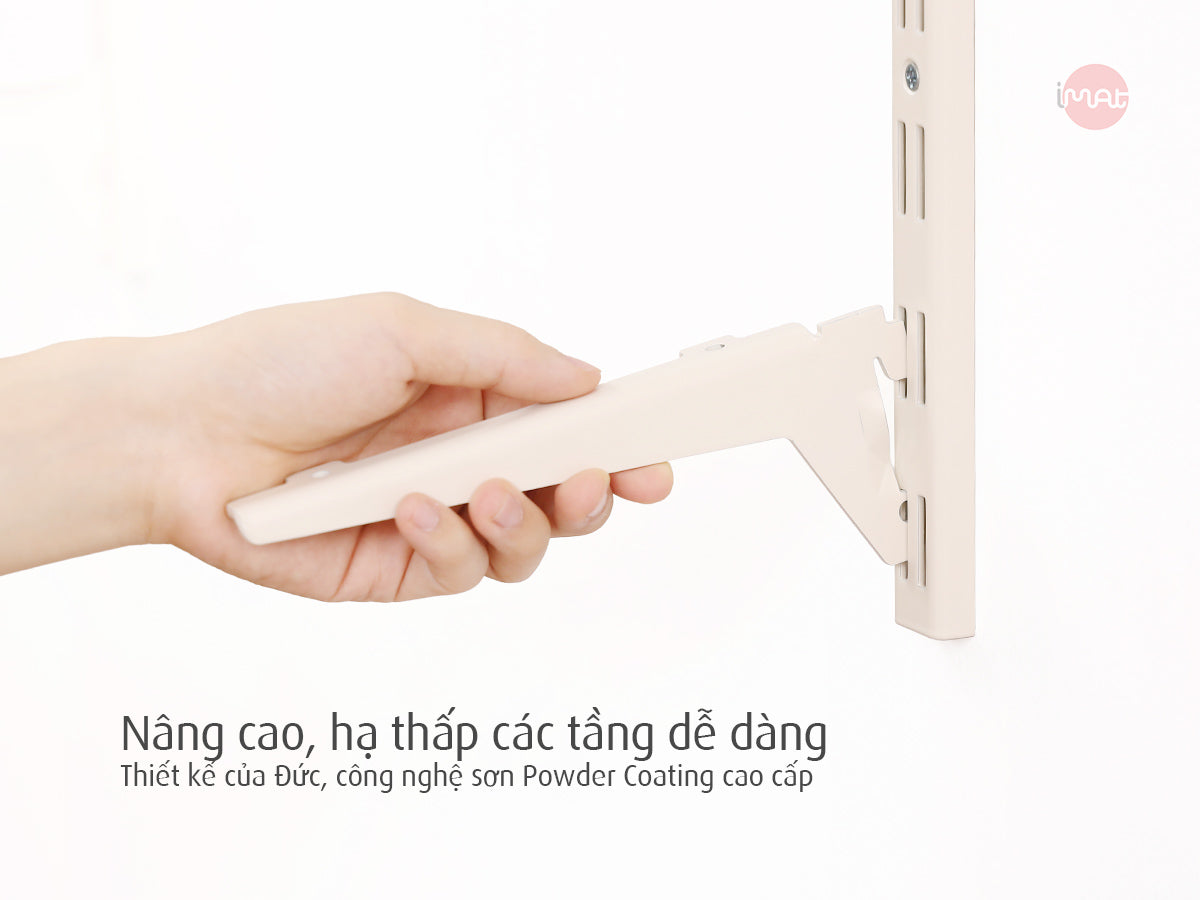 Kệ lắp ráp DIY 3 tầng mâm gỗ