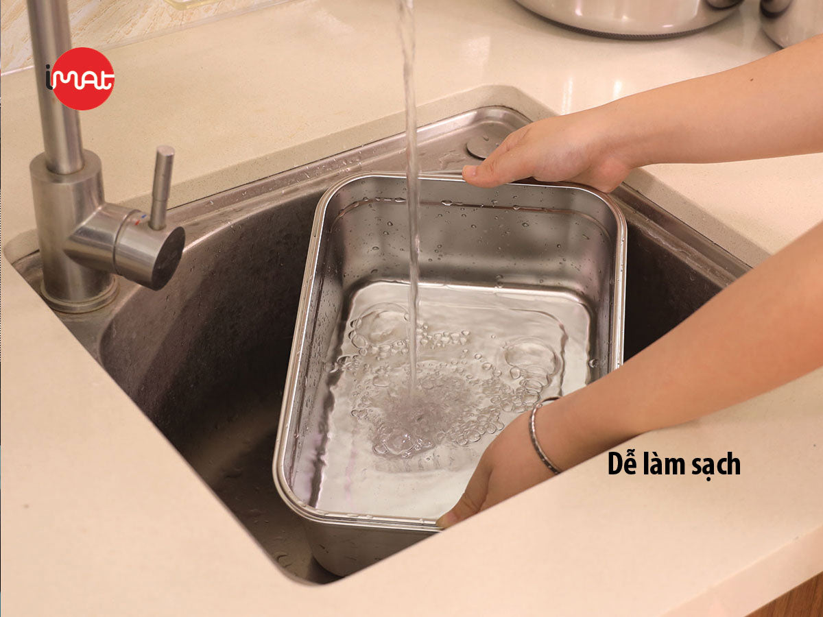 Bộ 3 hộp inox dùng vi sóng