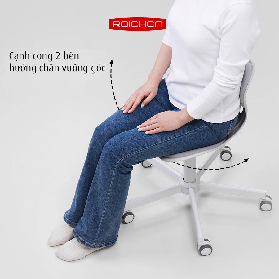 Ghế chỉnh dáng ngồi đúng WOW chân xoay Roichen