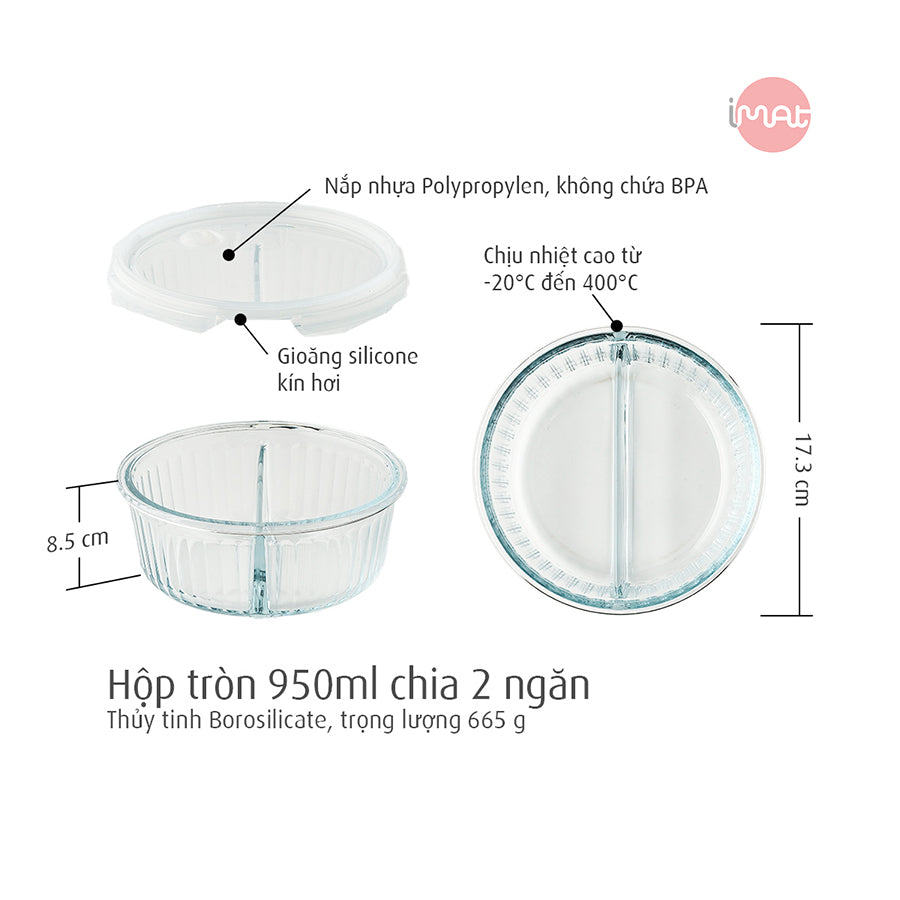 Bộ 12 hộp thuỷ tinh wavelock ( Đã bao gồm phí ship )