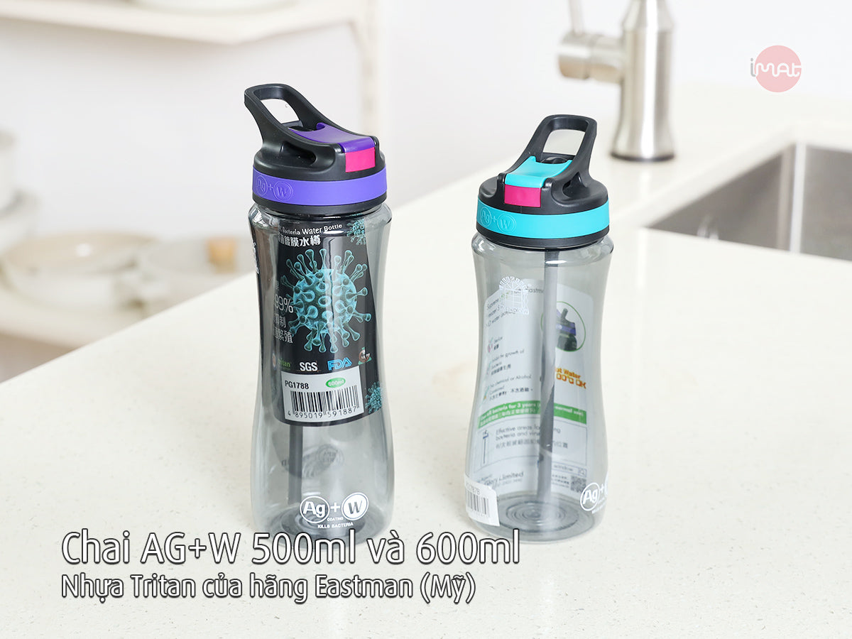 Chai AG+W 500ml và 600ml