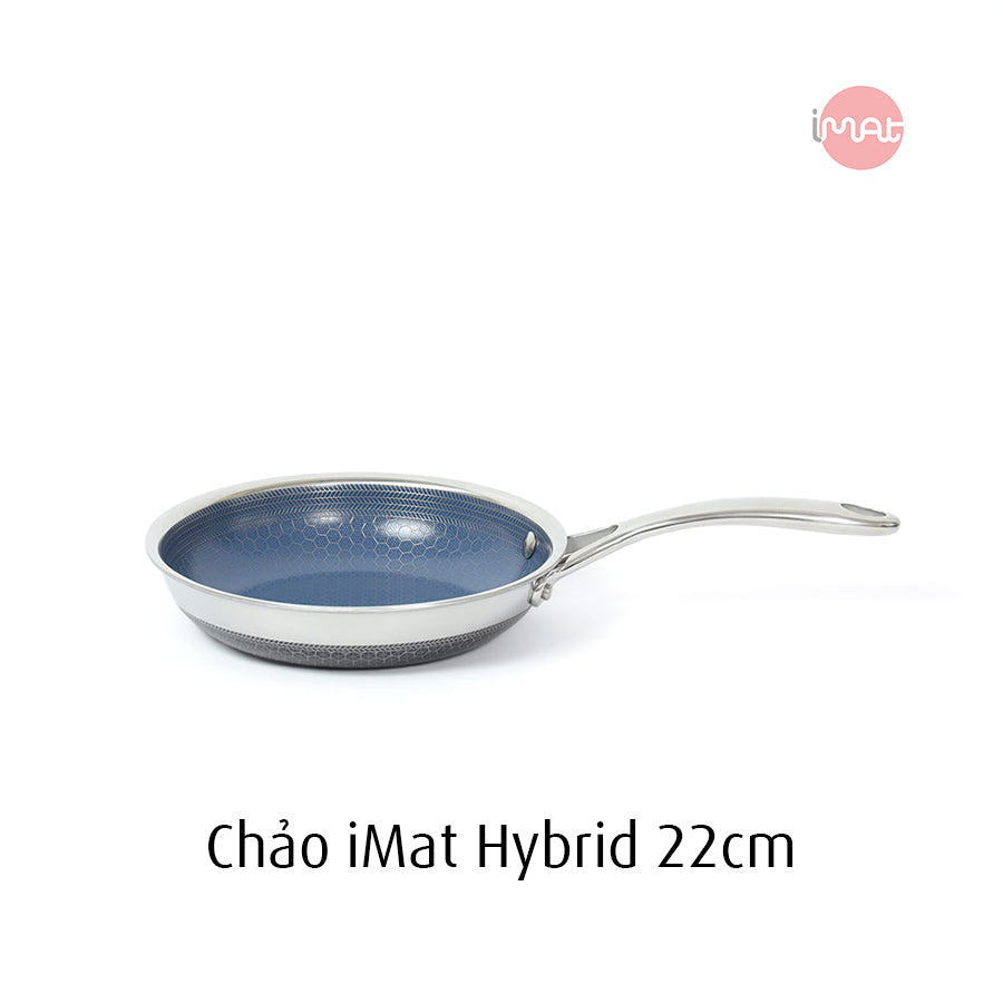 Chảo iMat Hybrid lòng xanh