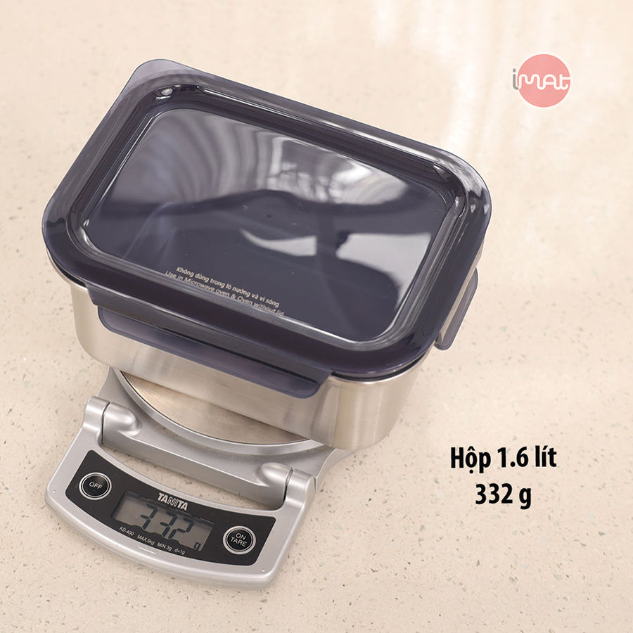 Bộ 4 hộp CAO inox dùng vi sóng