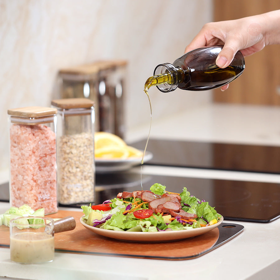 Bình thuỷ tinh rót dầu LOT