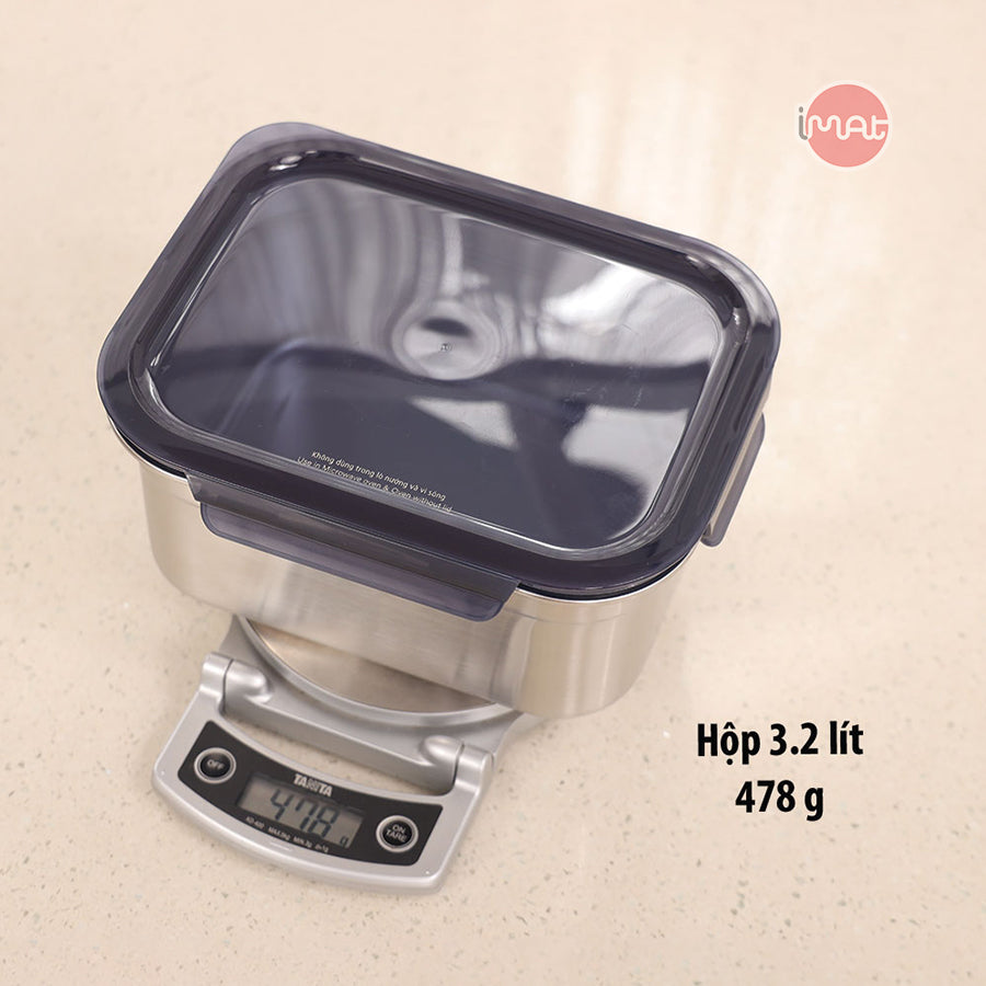 Bộ 4 hộp CAO inox dùng vi sóng