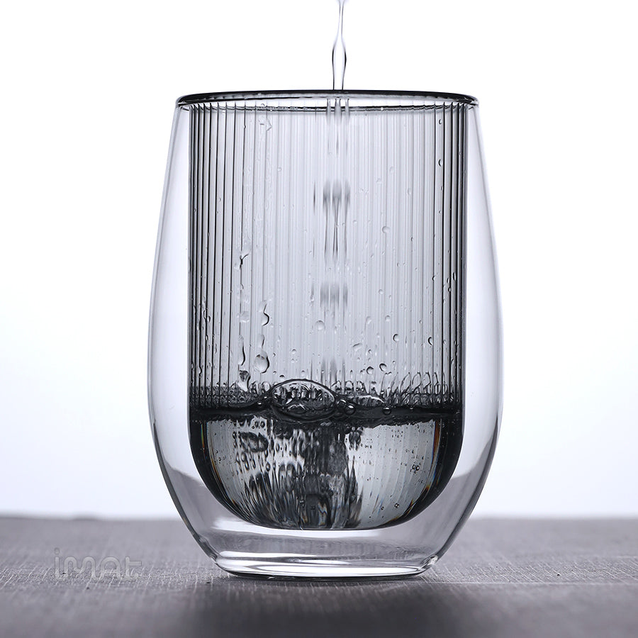 Bộ đôi cốc 2 thành NAO thuỷ tinh Hight Borosilicate