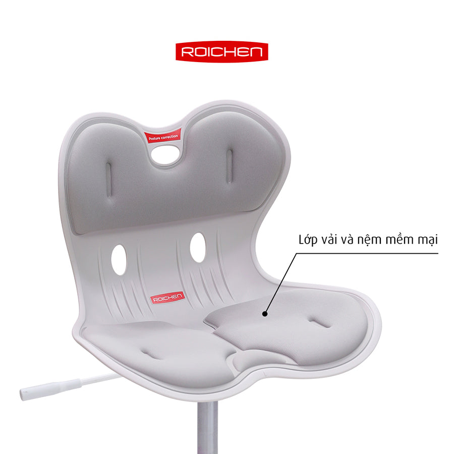 Ghế chỉnh dáng ngồi đúng WOW chân xoay Roichen