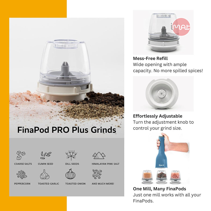 Phụ kiện cối xay gia vị Finapod MAX (Dùng cho máy xay Finamill)