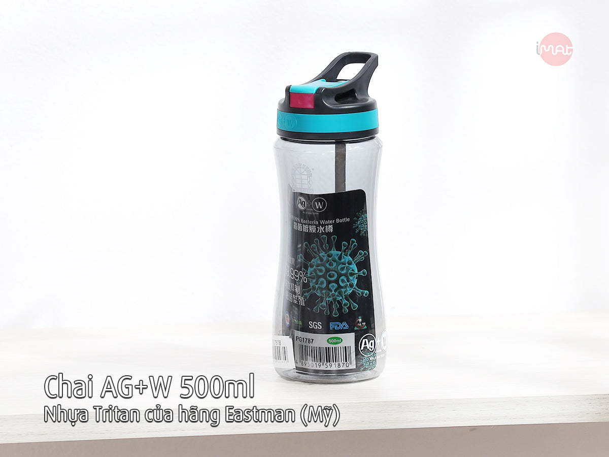 Chai AG+W 500ml và 600ml