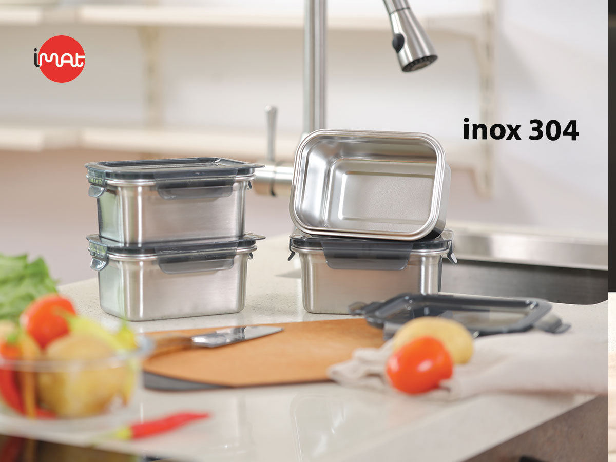 Hộp inox dùng vi sóng thành cao 800|1200|1600|3200ml