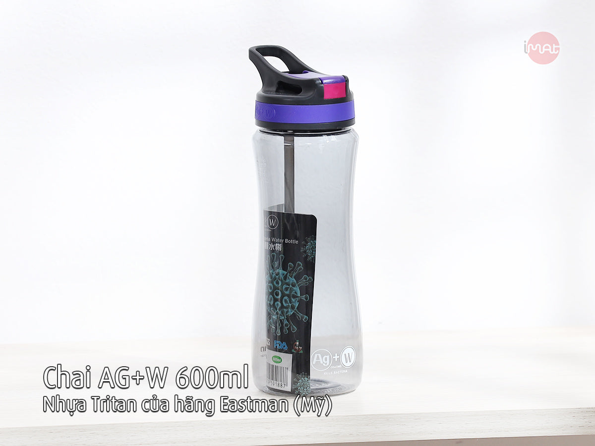 Chai AG+W 500ml và 600ml