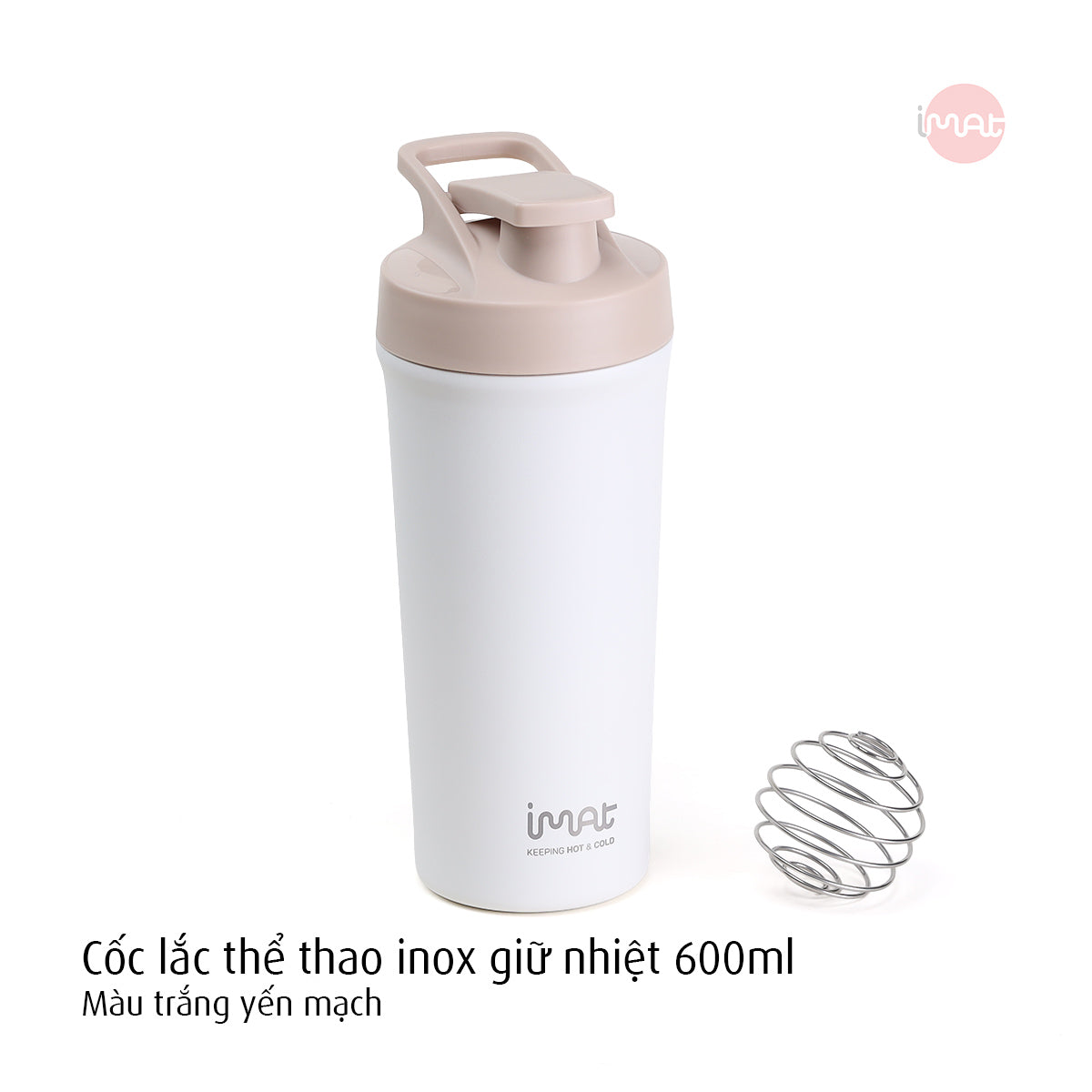 Cốc lắc thể thao inox giữ nhiệt