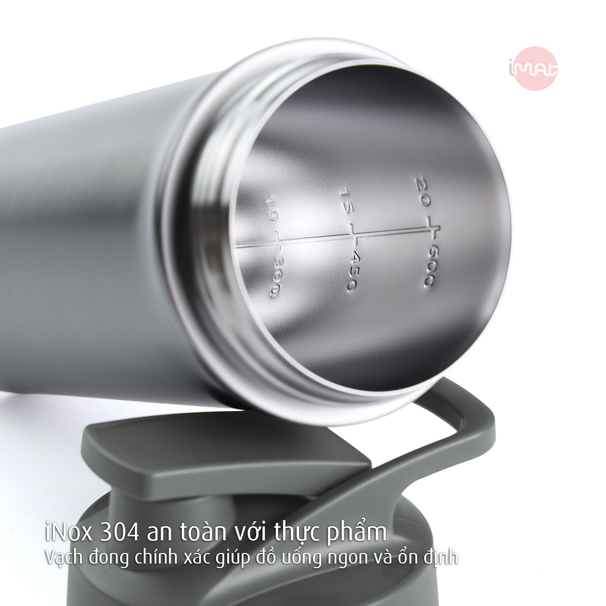 Cốc lắc thể thao inox giữ nhiệt
