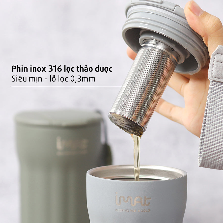 Cốc và Bình ủ nhiệt có phin lọc