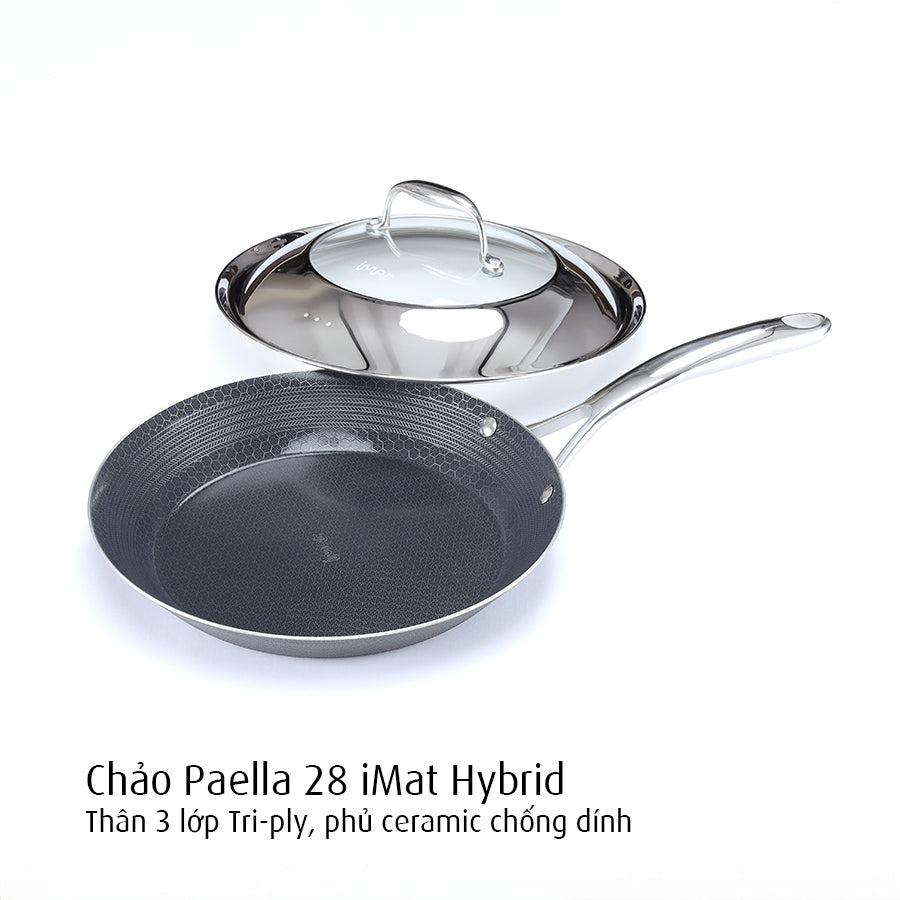 Chảo Paella 28 iMat Hybrid