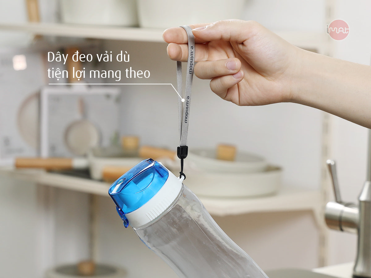 Chai nước Tritan E-Window 600ml, 720ml – Sản xuất tại Hàn Quốc