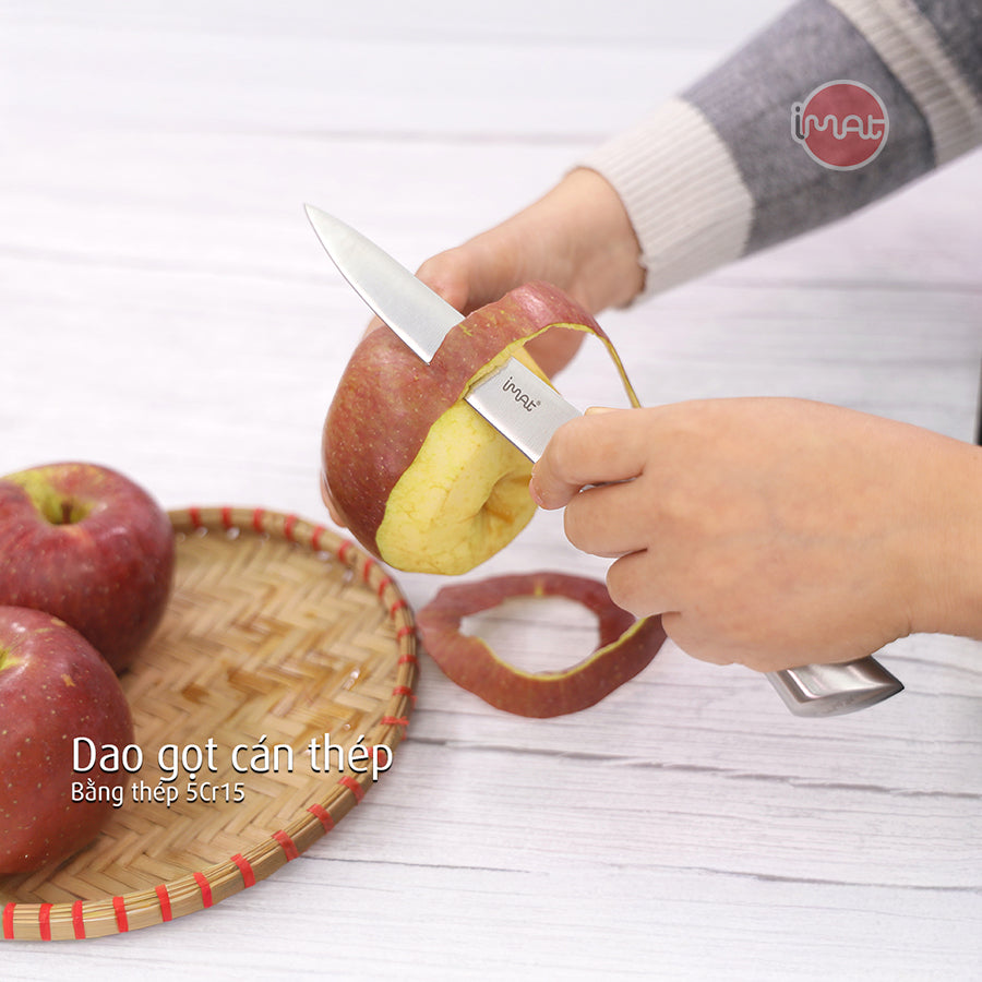 Bộ dao cán gỗ, cán thép iMat