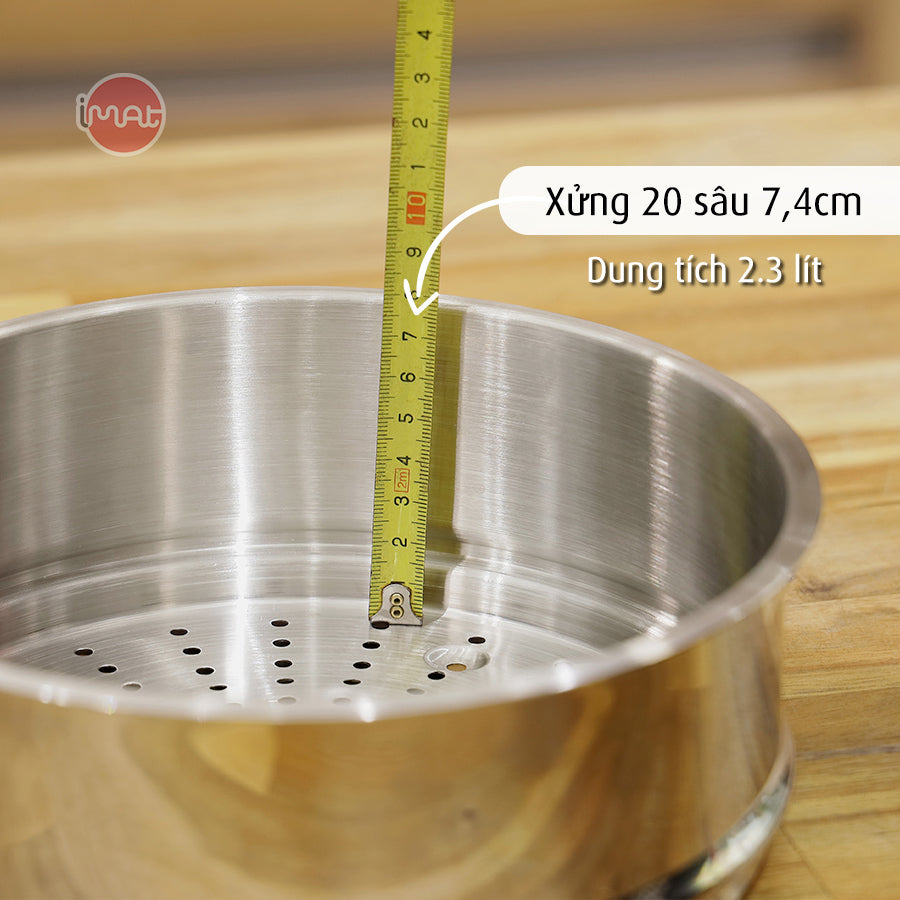 Xửng hấp iMat inox 304