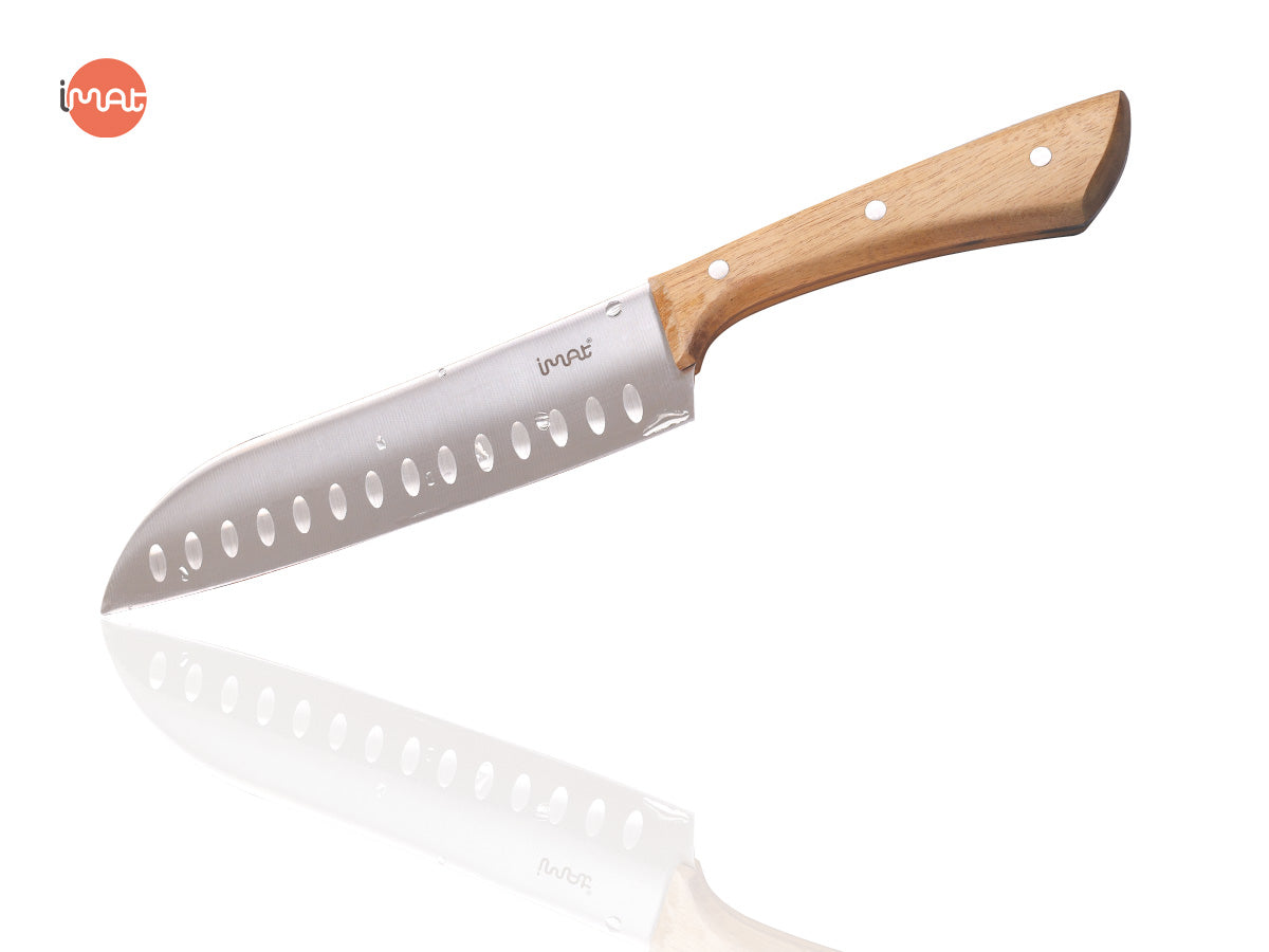 Dao Santoku 7" cán gỗ iMat