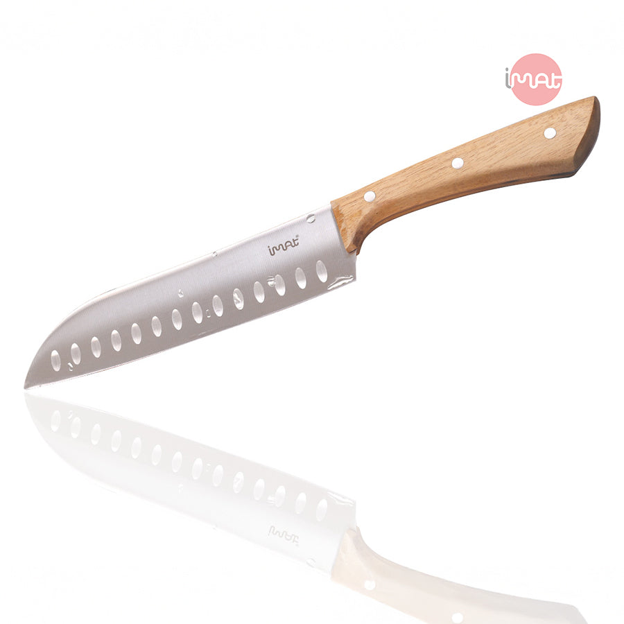 Dao Santoku 7" cán gỗ iMat