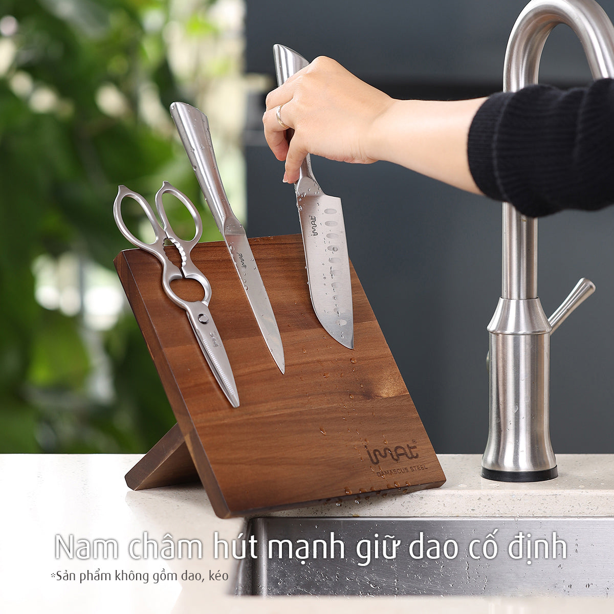 Giá cắm dao nam châm Gnett