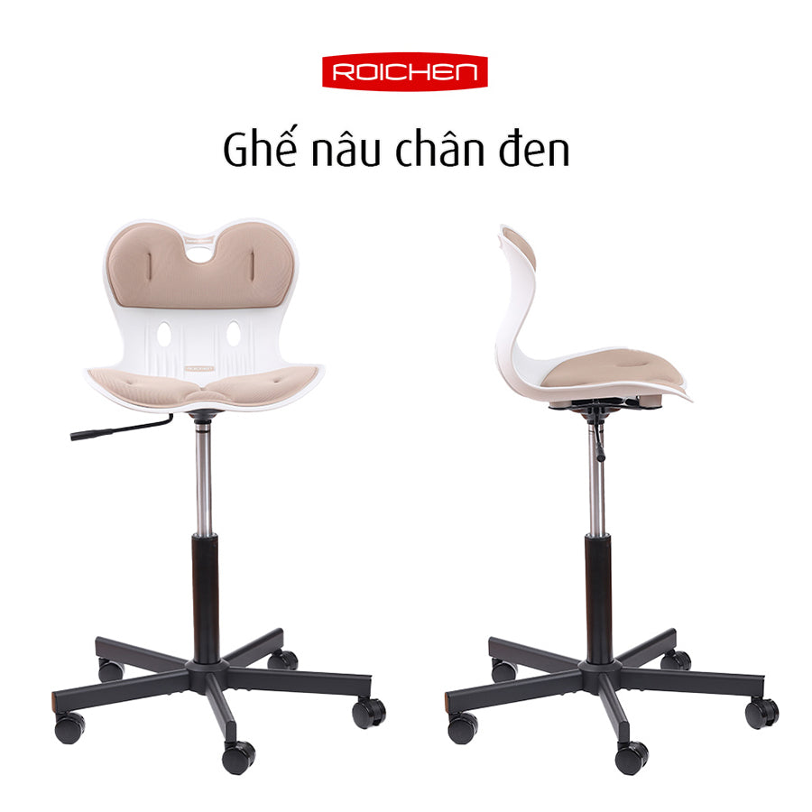 Ghế chỉnh dáng ngồi đúng WOW chân xoay Roichen