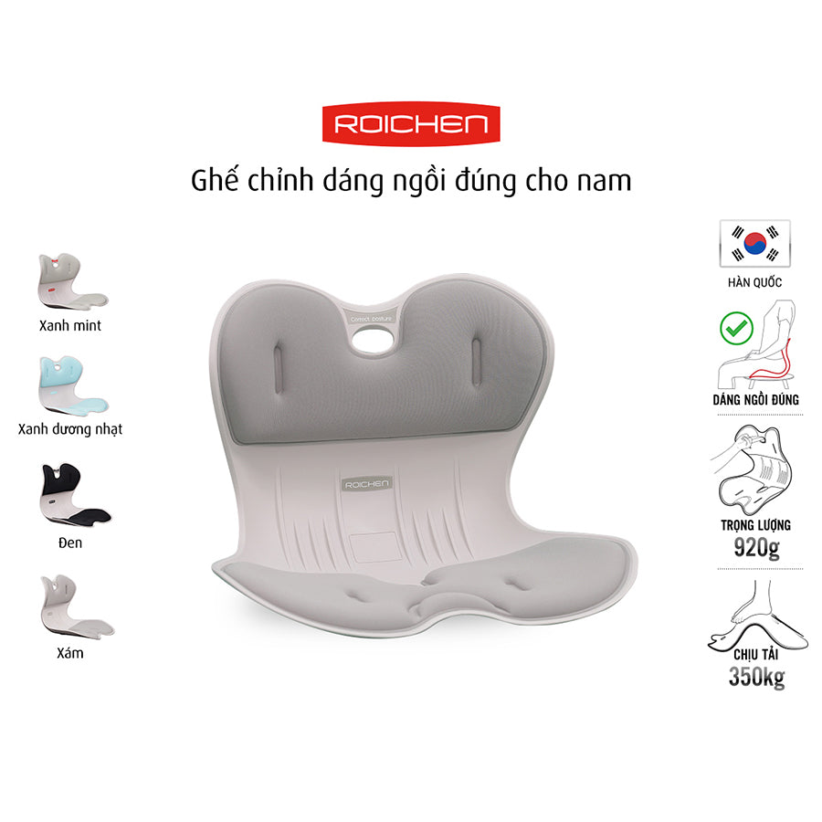 Ghế Chỉnh Dáng Ngồi Đúng Roichen cho Nam