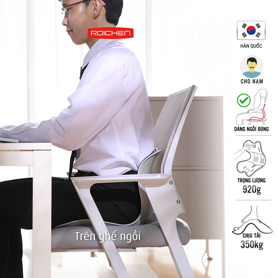 Ghế Chỉnh Dáng Ngồi Đúng Roichen cho Nam