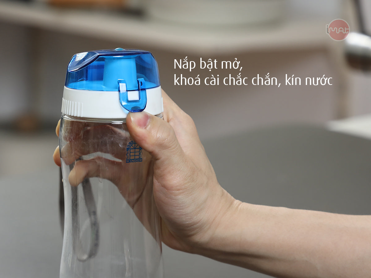 Chai nước Tritan E-Window 600ml, 720ml – Sản xuất tại Hàn Quốc