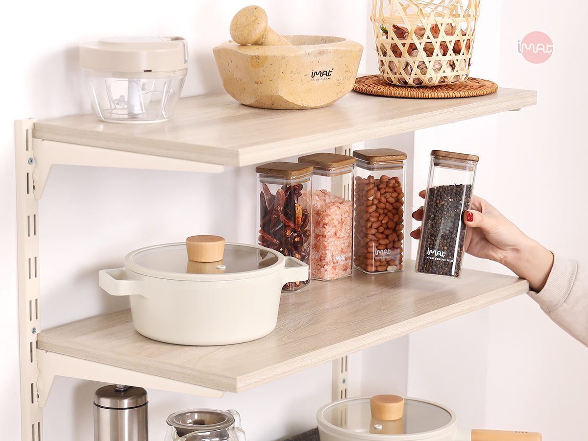 Kệ lắp ráp DIY 3 tầng mâm gỗ