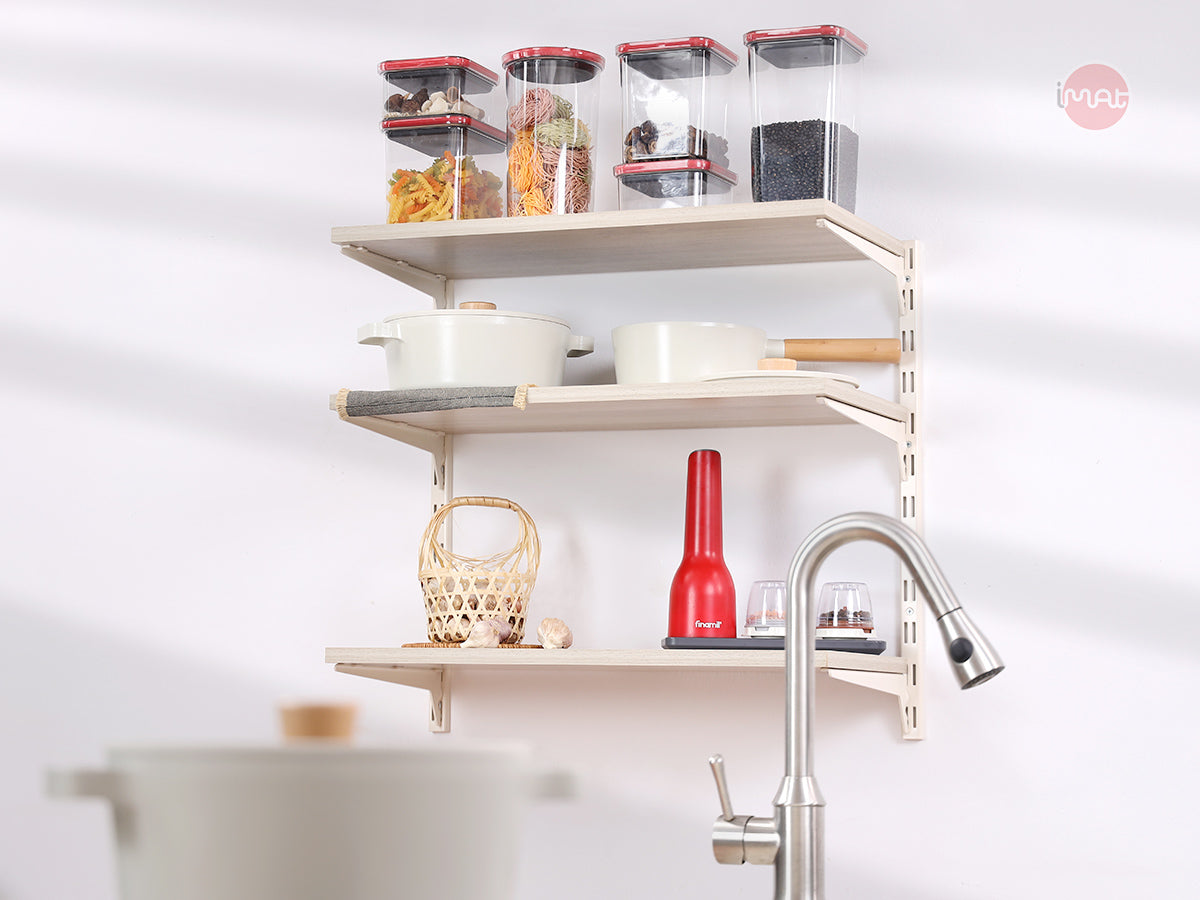 Kệ lắp ráp DIY 3 tầng mâm gỗ