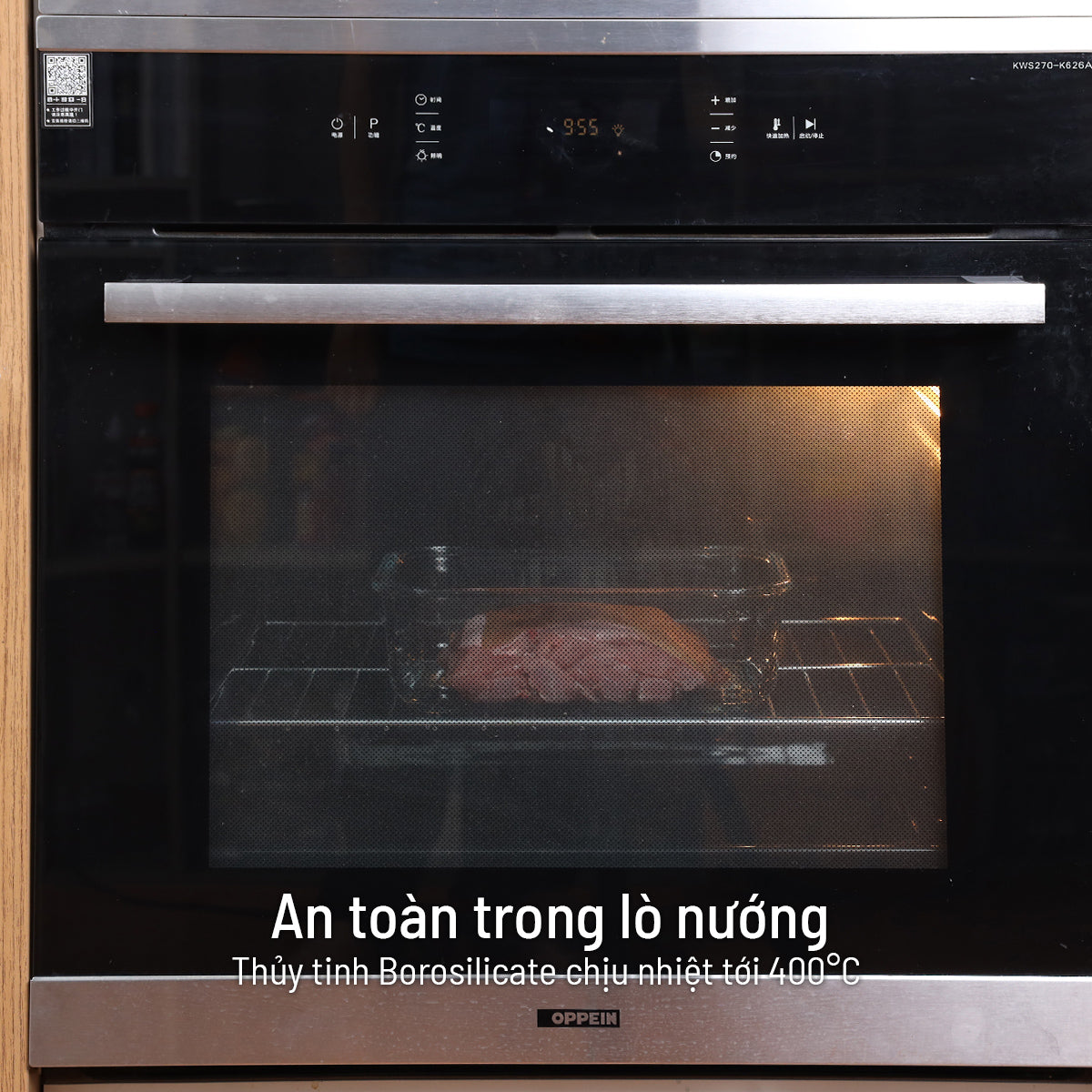 Bộ hộp thuỷ tinh chân không VACU 8 món không kèm bơm
