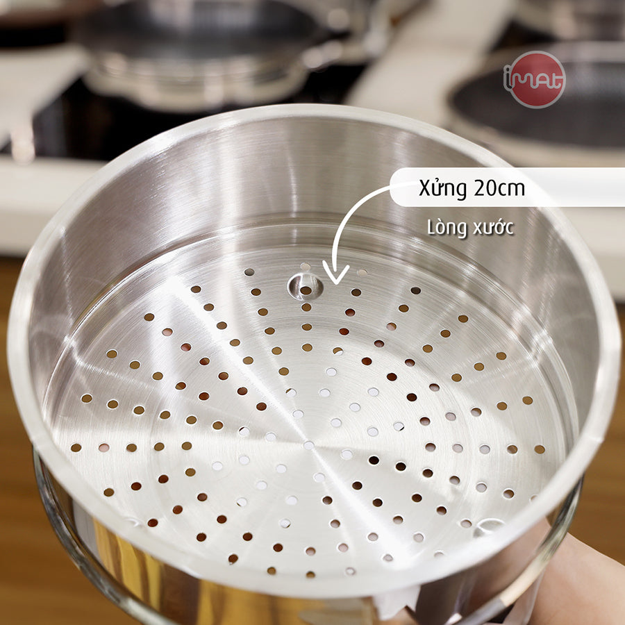 Xửng hấp iMat inox 304