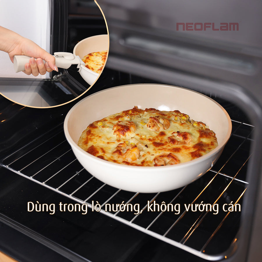 Bộ 3 nồi chảo cán rời Neoflam ( Đã bao gồm phí ship)