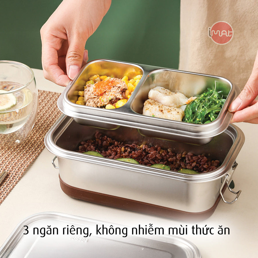 Hộp cơm Bento bằng inox