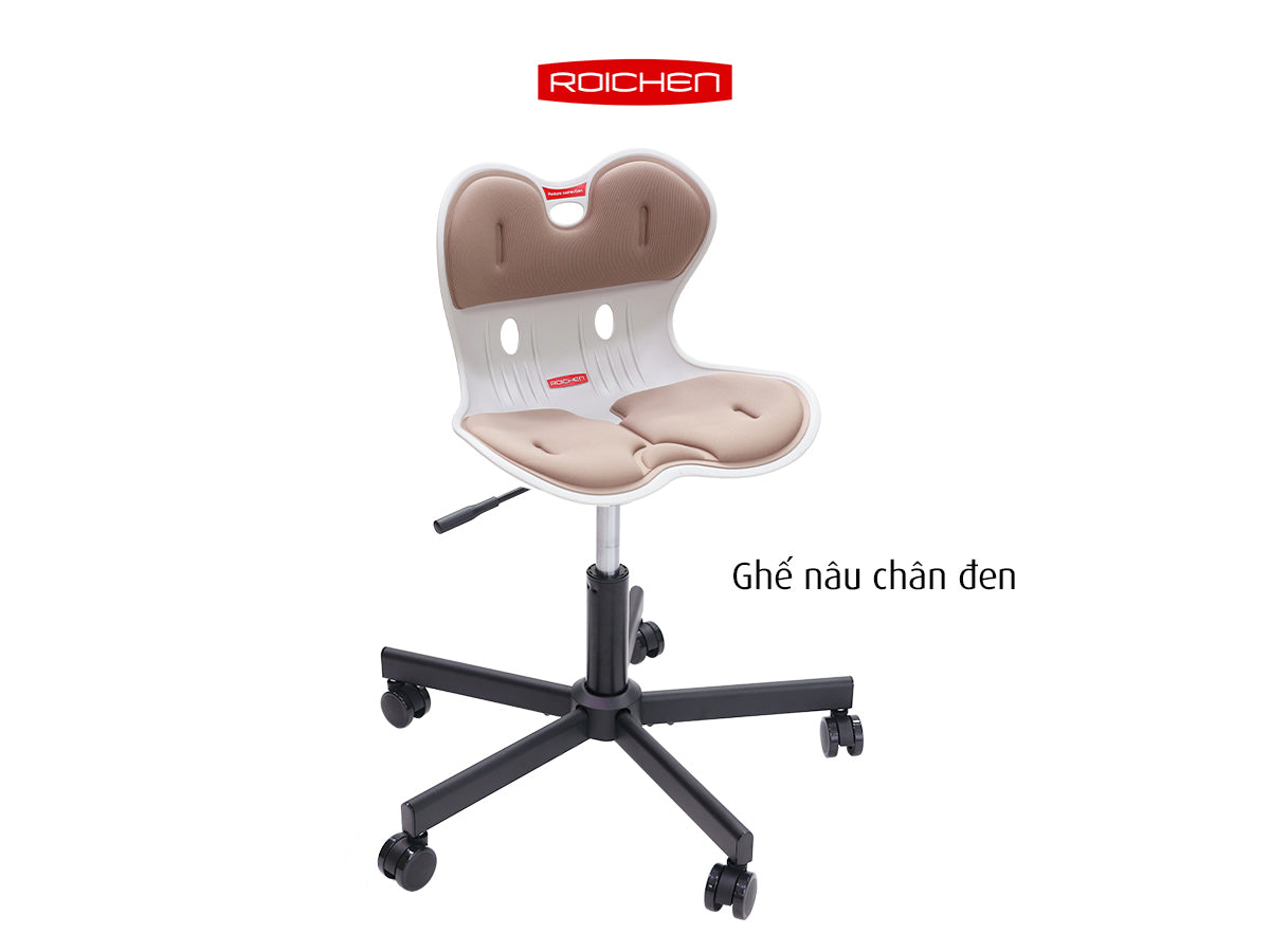 Ghế chỉnh dáng ngồi đúng WOW chân xoay Roichen