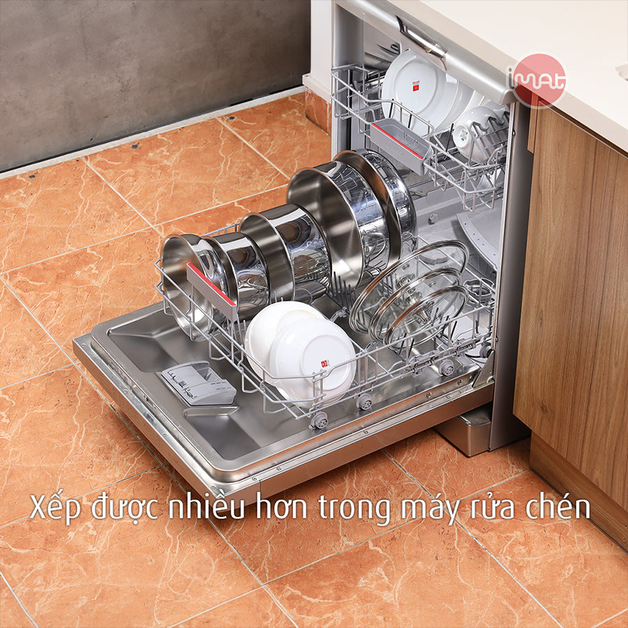 Bộ nồi chảo iNox cán rời 9 món - Không phủ lớp chống dính