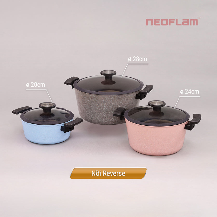 Nồi sâu lòng chống dính đáy từ Reverse