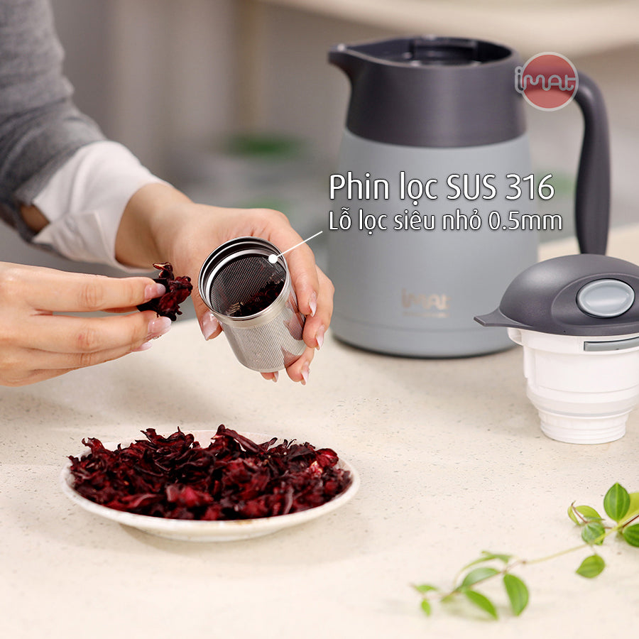 Bình ủ nhiệt có phin lọc