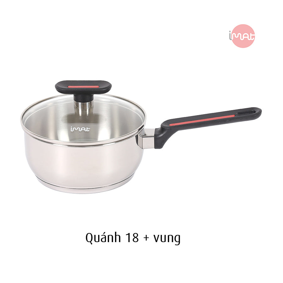 Bộ 5 nồi chảo iNox - Không phủ lớp chống dính