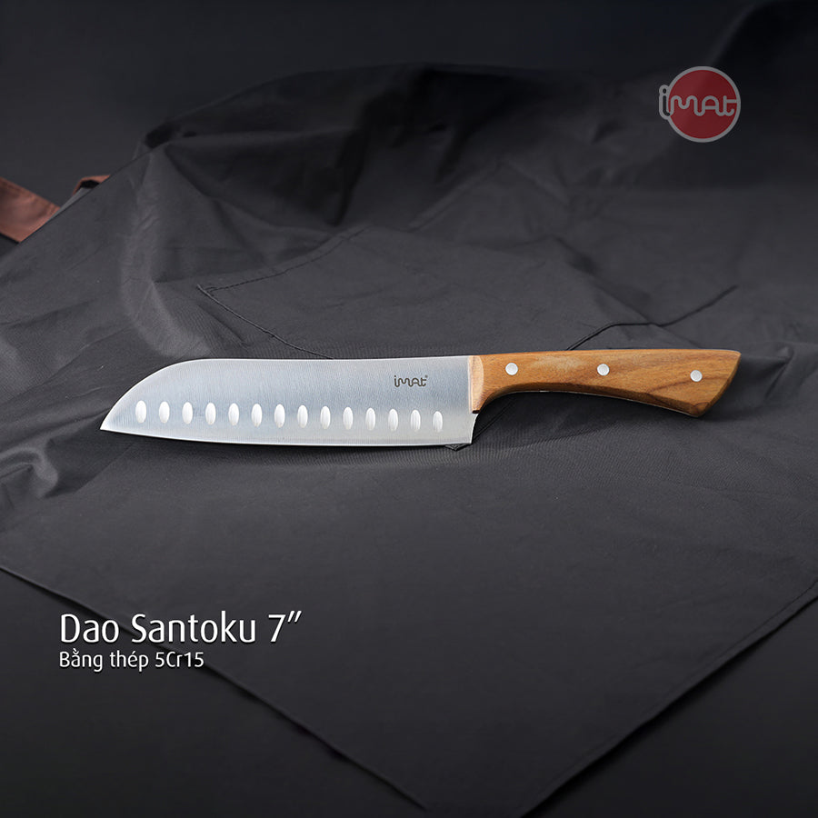 Bộ dao cán gỗ, cán thép iMat