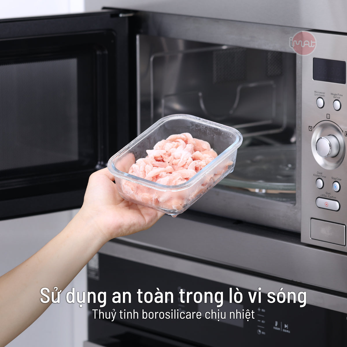 Bộ 14 hộp thuỷ tinh Comodo chịu nhiệt nắp kính