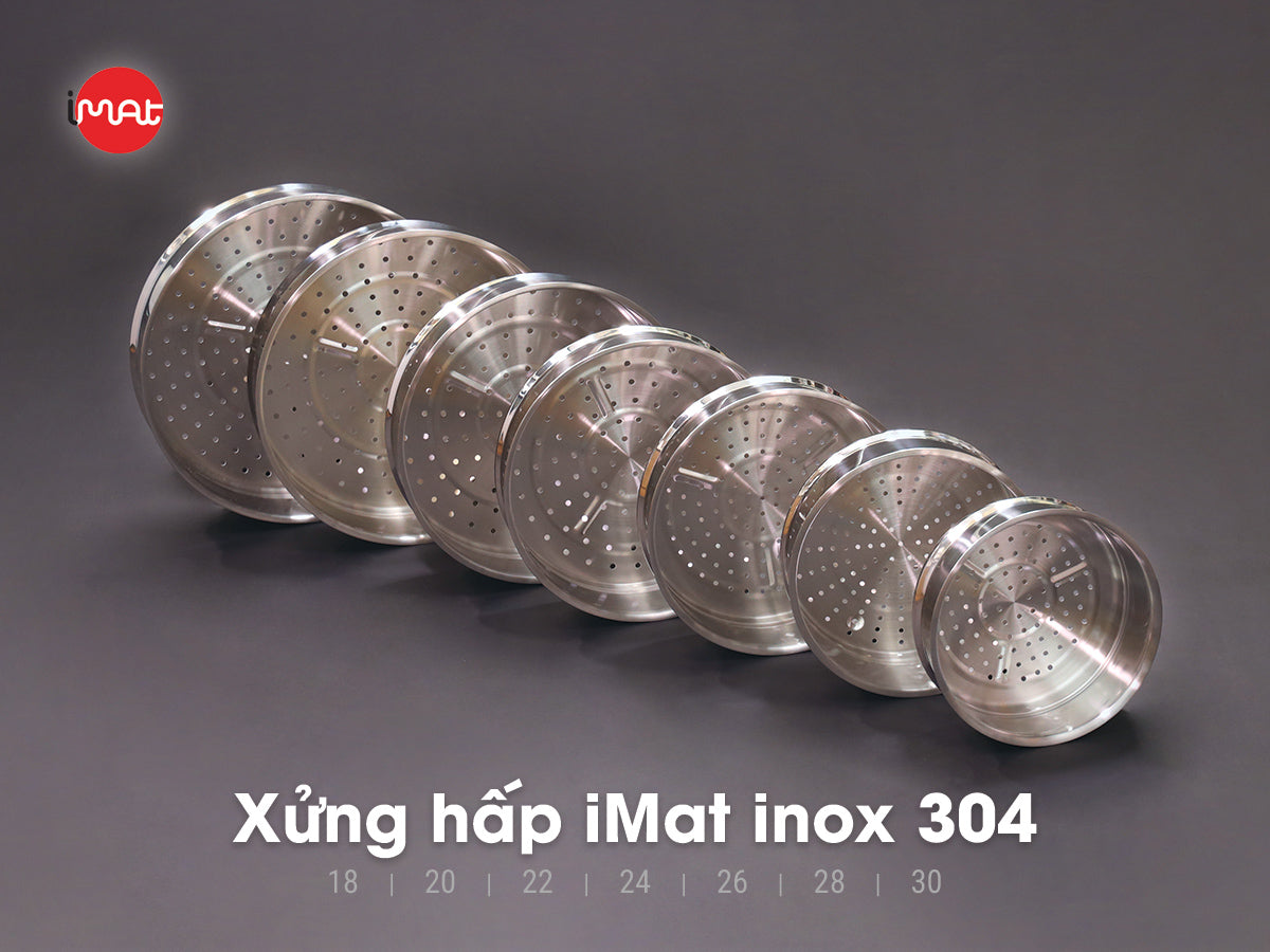 Xửng hấp iMat inox 304