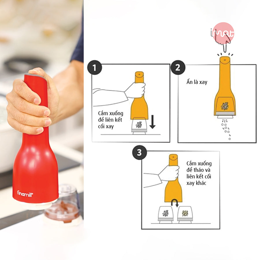 Máy xay gia vị FinaMill pin sạc