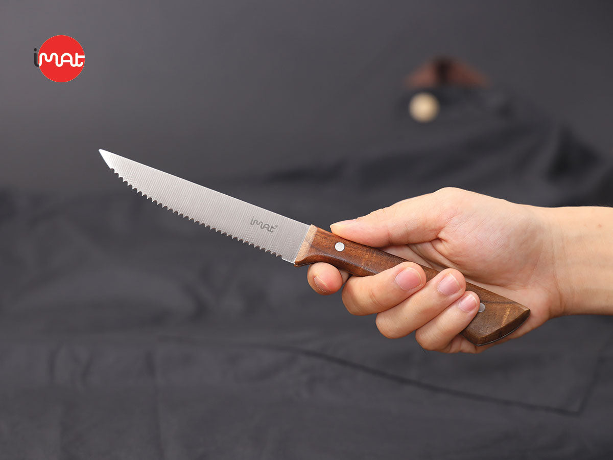 Dao ăn Bít tết cán gỗ