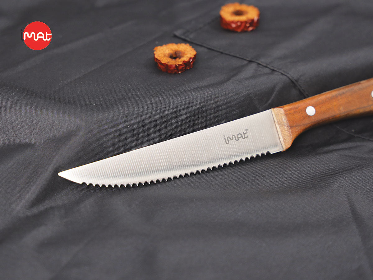 Dao ăn Bít tết cán gỗ