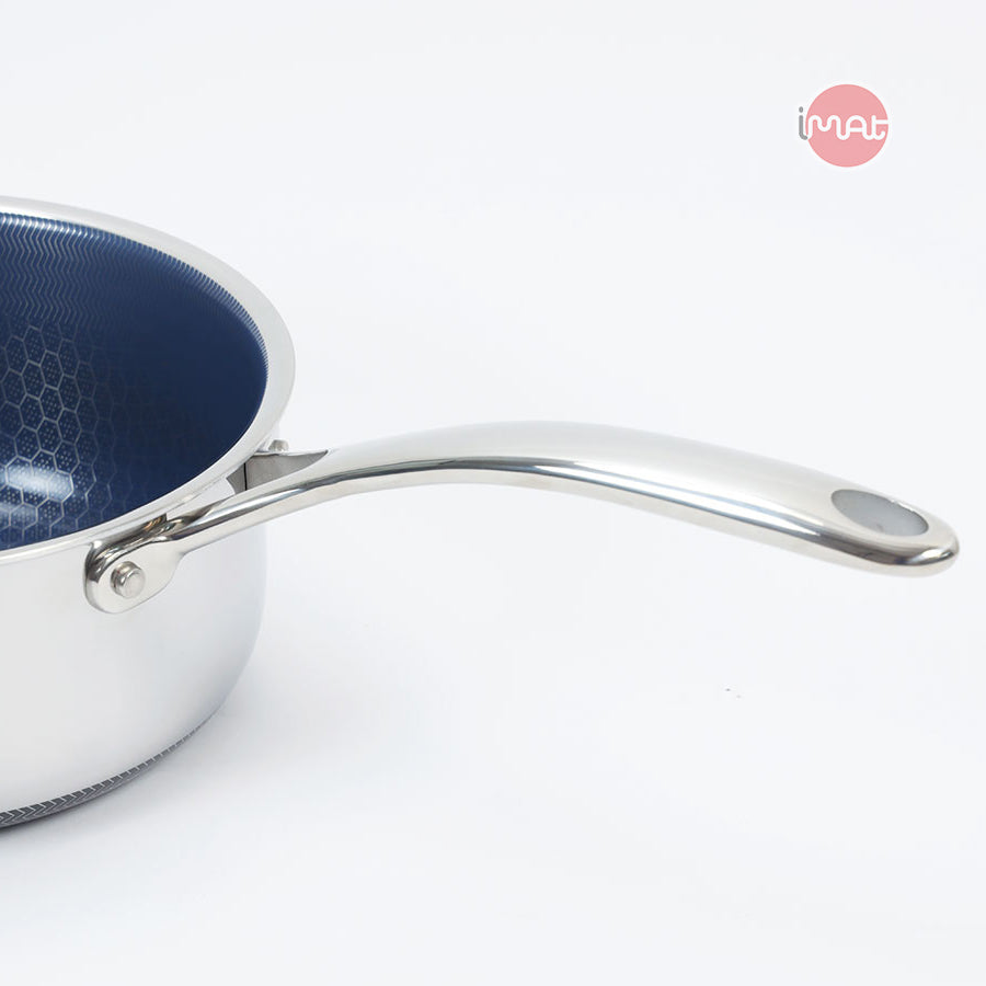 Bộ 5 nồi chảo iMat Hybrid lòng xanh